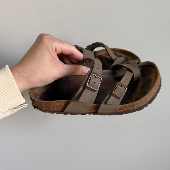 Birkenstock Shoes - Birkenstock Mayari Birko-Flor Sandals Mocha Brown Women EU 36 US 5-5.5